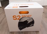 SCHUBERTH S2 SPORT MOTORCYCLE HELMET DRAG RED SIZE M *NEW*