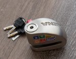 XENA XX-14 MOTORCYCLE DISC LOCK W/ ALARM