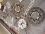 Cafe Cognitomoto billet hub for GSXR front end conversion