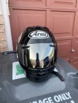 Arai Rx7 Corsair Jolly Roger Size Medium