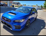 World Rally Blue, 2018 Subaru Sti, Sport-tech